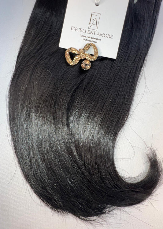 Rachel hair extension van Excellent Amore kleur zwart